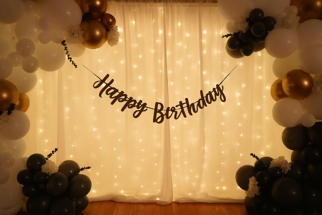 20250715 2308 birthday balloon decor remix 01k07jjdryeh2s6bzwymqh7eq6
