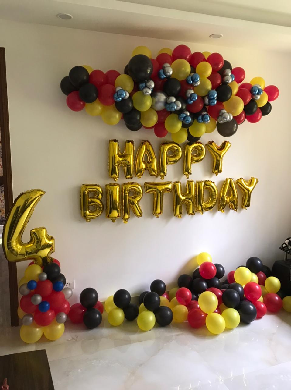 Cloudy Balloon Arch Decoration