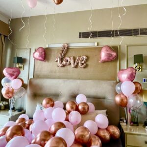 Romantic Rose Gold Love Decor