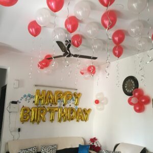 Basic Birthday Balloon Decoration