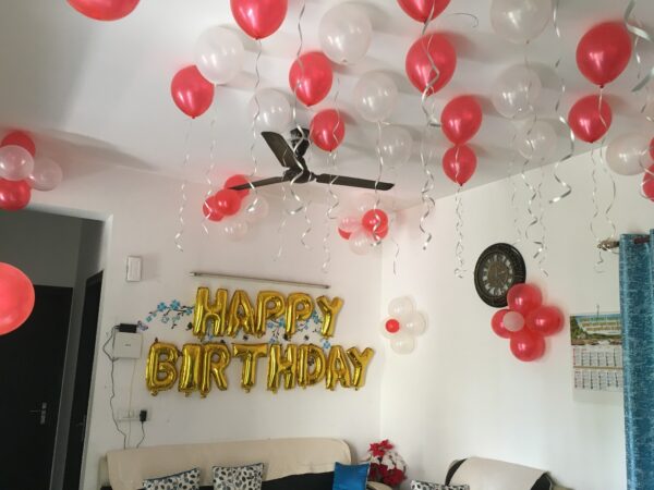 Basic Birthday Balloon Decoration